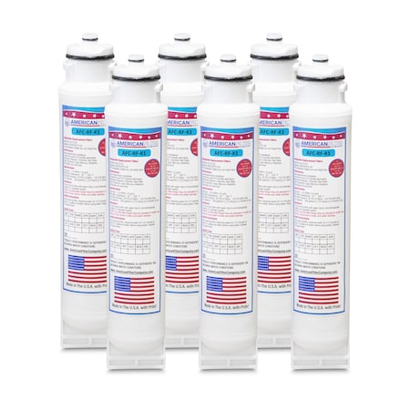 AFC Brand AFC-RF-K1, Compatible To Kenmore SF-640S Refrigerator Water Filters (6PK) Made By AFC